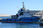 Das Schleppschiff CALA VERD (IMO: 9894222) im Hafen von Barcelona.