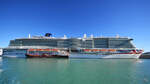 Im November 2022 war das Kreuzfahrtschiff IONA (IMO: 9826548) in Barcelona anzutreffen.