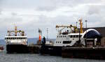Fährhafen in Kirkwall am 02.06.25.