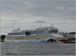 Am 21.09.2013 hatte das Kreuzfahrtschiff  AIDA SOL  in Hamburg angelegt.