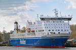 FINNFELLOW (Finnlines, IMO 9145164) am 01.03.2026 in Lübeck-Travemünde