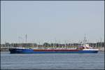 Frachter  Gotland  verl�sst am 09.07.13 den �berseehafen Rostock.
