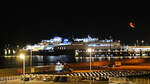 Der Hafen von Calais, so gesehen in einer kühlen Julinacht 2025.