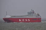 EMS HIGHWAY , Fahrzeugtransporter , IMO 9195133 , Baujahr 1999 , 100 x 20 m , Cuxhaven , Alte Liebe , 22.12.2025 