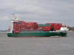 ANDREA   Containerschiff   Lühe  27.04.2013