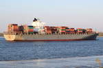 AEGIALI , Containerschiff , IMO 9260902 , Baujahr 2002 , 278.94 × 40m , 5928 TEU , Grünendeich , 16.04.2019