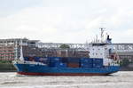 Die ANJA ex. NYLAND IMO-Nummer:9116187 Flagge:Niederlande Länge:100.0m Breite:16.0m Baujahr:1995 Bauwerft:Sietas,Hamburg Deutschland nach Hamburg einlaufend vom Fähranleger Teufelsbrück aufgenommen am 10.09.20

