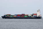 BALTIC PETREL , Feederschiff , IMO 9313216 , Baujahr 2005 , 169m × 27.23m , 1663 TEU , am 06.09.2018 bei der Alten Liebe Cuxhaven 