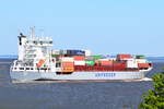 BEATE , Feederschiff , IMO 9333345 , Baujahr 2005 , 134.4 x 22.74 m , 868 TEU  , Cuxhaven , 01.06.2020  