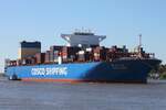 Containerfrachtschiff CSCL STAR (IMO 9466867); Eigner/Betreiber: COSCO; Datum: 29.04.2026; Aufnahmeort: Elbe/Hafen Hamburg, Deutschland.