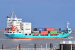 DORNBUSCH , Feederschiff , IMO 9126211 , Baujahr 1996 , 99.95 x 18.2 m , 508 TEU , Cuxhaven , 16.03.2020