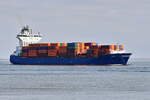 EMPIRE , Feederschiff , IMO 9387425 , Baujahr 2009 , 170 x 25 m , 1440 TEU , 08.04.2025 , Cuxhaven - Alte Liebe , 
