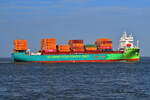 ECO PAMPERO , Feederschiff , IMO 1020667 , Baujahr 2026 , 148 x 27 m , 1250 TEU , 16.04.2026 , Alte Liebe Cuxhaven