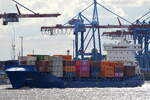 Die ELBWATER IMO-Nummer:9504073 Flagge:Zypern L�nge:151.0m Breite:23.0m Baujahr:2012 Bauwerft:Jiangdong Shipyard,Wuhu China am 09.06.26 im Hamburger Hafen aufgenommen.