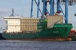 Containerfrachtschiff ELBWIND (IMO 9483334); Datum: 02.08.2026; Aufnahmeort: Elbe/Hafen Hamburg, Deutschland.