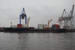 Die Fritz Reuter IMO-Nummer:9357872 Flagge:Liberia Lnge:178.0m Breite:27.0m Baujahr:2006 Bauwerft:Wenchong Shipyard,Guangzhou China am 08.05.10 in Hamburg.