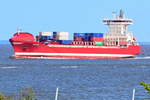 FREDERIK , Feederschiff , IMO 9328637 , Baujahr 2005 , 154.52 x 24.5 m , 1200 TEU , Cuxhaven , 29.05.2020