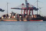 Containerfrachtschiff GSL CHATEAU D'IF (IMO 9335202); Datum: 21.07.2026; Aufnahmeort: Elbe/Hafen Hamburg, Deutschland.