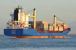 HOOGE , Feederschiff , IMO 9301122 , Baujahr 2006 , 160.82 × 25.52m , 1368 TEU , 08.11.2018 Cuxhaven