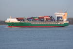 HEINRICH EHLER , Feederschiff , IMO 9372200 , Baujahr 2008 , 168.11 × 26.8m , 1421 TEU , 31.10.2019 , Grünendeich