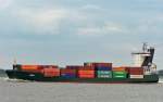 Die  Iduna  auf der Elbe hhe Lhe am 11.09.2008