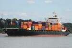 Containerfrachtschiff IRENES REMEDY (IMO 9315850); Datum.