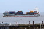 LINDAUNIS , Feederschiff , IMO 9483334 , Baujahr 2012 , 151.72 x 23.4 m , 1036 TEU , 19.03.202 , Cuxhaven