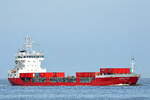 Die MARJATTA IMO-Nummer:9126247 Flagge:Finnland L�nge:120.0m Breite:18.0m Baujahr:1996 Bauwerft:Sietas,Hamburg Deutschland vor der Alten Liebe Cuxhaven am 18.06.26