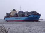 MAERSK ALFIRK   Containerschiff   Lühe   10.03.2013