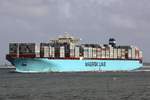 Containerschiff Maersk Essen IMO:9456783 am 31.08.2013 auslaufen Rotterdam Europoort/Maasvlake.