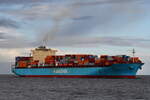 MAERSK SEOUL , Containerschiff , IMO 9306550 , Baujahr 2006 , 332.01 x 43.2 m , 8400 TEU , 27.10.2025 , Cuxhaven , Alte Liebe  