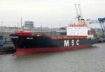 Containerschiff MSC Eyra am 16.05.15 in Brmerhaven