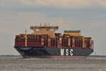MSC GIOIA TAURO , Container Schiff , IMO  9946738 , Baujahr 2025 , 366 x 51 m , 13115 TEU , 02.06.2026 , Cuxhaven-Alte Liebe