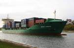 Nordic Luebeck / Monrovia / IMO9483683 am 24.04.2017 auf dem Nord-Ostsee-Kanal bei Kiel - Holtenau