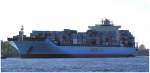  Maersk Taikung  L332m;B43,20m;Bj.2007;Singapore; elbaufwrts am 30.10.09.