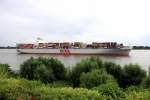 OOCL Rotterdam, IMO 9251999, Elbe hhe Wedel, 22.07.2010