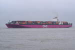 ONE HENRY HYDSON , Containerschiff , IMO 9302176 , Baujahr 2008 , 336 x 45.8 m , 8212 TEU , 12.11.2021 , Cuxhaven
