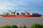 POLAR MEXICO , Containerschiff , IMO 9786750 , Baujahr 2017 , 230 x 37.3 m , 3868 TEU , Grünendeich , 10.06.2020