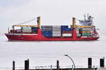 RUMBA , Feederschiff , IMO 9264714 , Baujahr 2003 , 132.57 x 19.45 m , 657 TEU , 19.03.2020 , Cuxhaven