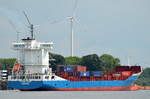 Stefan Sibum IMO-Nummer:9461594 Flagge:Zypern Länge:152.0m Breite:24.0m Baujahr:2008 Bauwerft:SSW Schichau Seebeck Shipyard,Bremerhaven Deutschland im Hamburger Hafen am 14.07.17