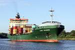 Containershp.Sandy Rickmers IMO 9220079 Schacht Audorf NOK am 14.07.2017