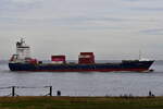 SVENDBORG , Feederschiff , IMO 9454230 , Baujahr 2011 , 1085 TEU , 158 x 24 m , Cuxhaven , Alte Liebe , 31.10.2025 