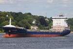 Containerfrachtschiff SONDERBORG (IMO 9454242); Datum: 22.06.2026; Aufnahmeort: Elbe/Hafen Hamburg, Deutschland.