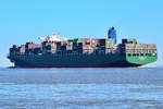 Thalassa Niki , Containerschiff , IMO 9665645 , Baujahr 2014 , 368.46 × 51.06m , 13808 TEU , 15.05.2019 , Cuxhaven