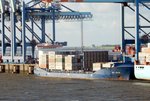Containerschiff WES JANINE Bremerhaven am 29.08.16 in Bremerhaven