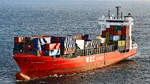 WEC CORNEILLE (IMO:9326940, MMSI: 255805802, 2005 gebaut) am 8.11.2019 den Hafen von Arrecife/Lanzarote ansteuernd