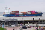 WES AMELIE , Feederschiff , IMO  9504059 , Baujahr 2011 , 740 TEU , 151.72 x 23.4 m , 18.03.2020 , Cuxhaven