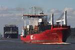 Containerfrachtschiff WEC FRANS HALS (IMO 9326964); Datum: 22.09.2026; Aufnahmeort: Elbe/Hafen Hamburg, Deutschland.