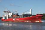 Containerfrachtschiff WEC FRANS HALS (IMO 9326964); Datum: 22.09.2026; Aufnahmeort: Elbe/Hafen Hamburg, Deutschland.