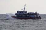In See - Fahrgastschiff Alexander - Sassnitz - vor Rügen bei Sassnitz - 25.09.2017